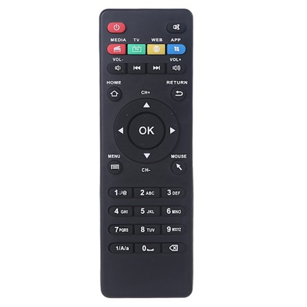 för CS918 918S MK818 GV11D MXV Q7 Q8 för Smart TV Box Trådlös Mini IR Ersättningsfjärrkontroll