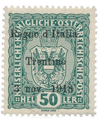 Italien 1918 - Sassone 11 - Postfrisk