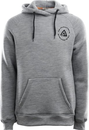 Aclima FleeceWool Hoodie Man Men long-sleeved sweaters Grey XL