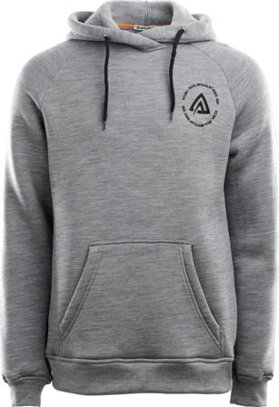 Aclima FleeceWool Hoodie Man Men long-sleeved sweaters Grey S
