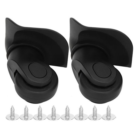 Et par sorte kuffert lydløse enkeltrækshjul bagage udskiftning udendørs forsyninger