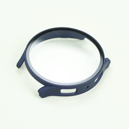 Härdat glas + Skal för Samsung Galaxy Watch 6/5/4 skydd 44mm 40mm Full PC bumper skärmskydd Galaxy Watch 7/FE Tillbehör