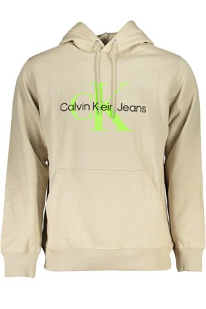Calvin Klein Felpa Senza Zip Uomo Beige