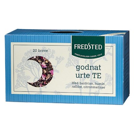 Fredsted Godnat Urte te 20 breve, Helse & Madvarer, Te, Urtete