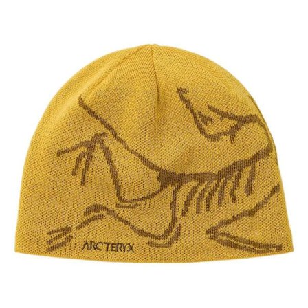 Arc'teryx Bird Head Toque Pipo Keltainen Merinovilla Neulottu Talvipipo Unisex Keltainen