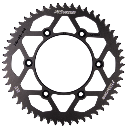 Corona Proworks Alluminio Nera - Honda CRF 450R 2002-2026