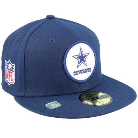 New Era - Azul fitted Gorra - Dallas Cowboys NFL22 Sideline Historic 59FIFTY Navy Fitted @ Hatstore