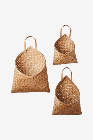 Affari of Sweden - Korg SINAN, uppsättning om 3 - Beige - Småförvaring - Från Homeroom