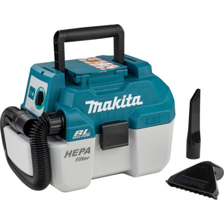 Makita DVC750LZX1 - støvsuger - uten kabel - kanister