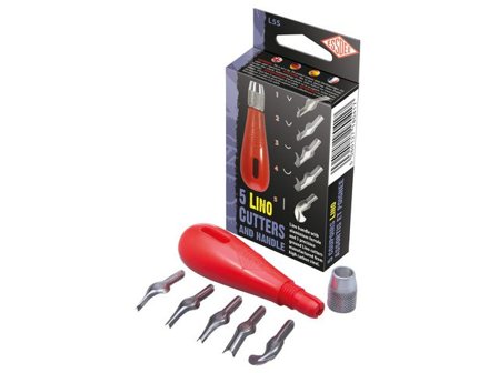 Linoleumknivset - Lyreco - Skola och förskola - Konstnärsprodukter - Linoleum och tillbehör