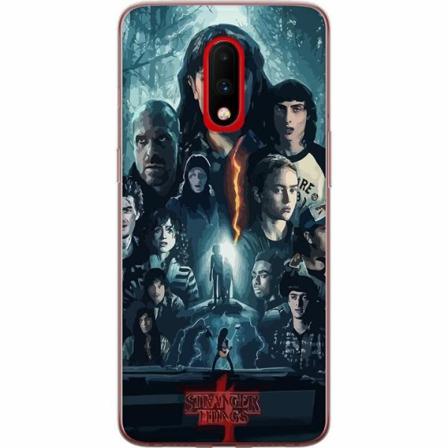 Oneplus 7 Genomskinligt Skal Stranger Things