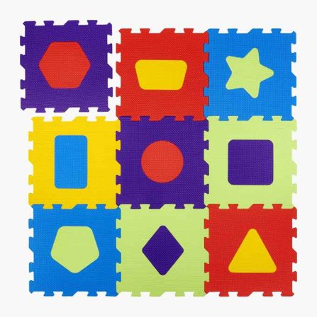 Pusselmatta 9 bitar - Biltema