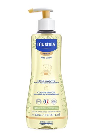 Mustela vaskeolje tørr hud 500 ml