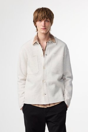 NN.07 Jonas Overshirt Herre Uld
