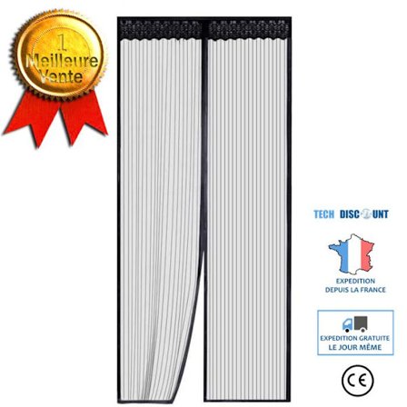 Magnetisk Myggnät - INNOVTEC - 100x210cm - Fluganpassad - Magnetisk Fästning - Återanvändbar