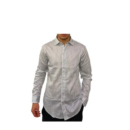 Emporio Armani, Shirts Wit, Heren, Maat:L