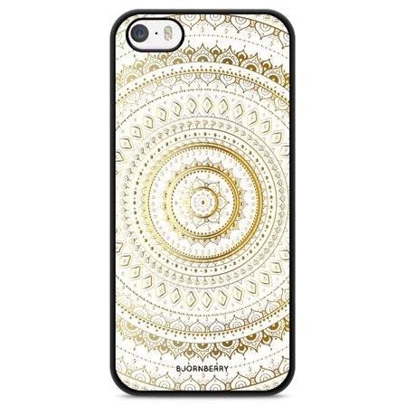 Bjornberry Skal iPhone 5/5s/SE (2016) - Guld Mandala