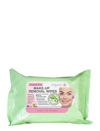 Depend Cosmetic Make-Up Removal Wipes (New Single Pack) - Nude - ONE SIZE