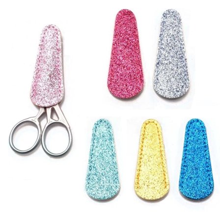 6-delt saks etui - Saks etui - Saks etui - Saks opbevaringspose organizer - Broderi saks etui - Syhåndværkstilbehør - Pu