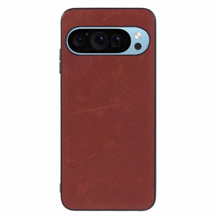 Pixel 10 Pro XL retro PU-leather case – brown