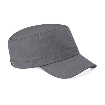 Beechfield Army Cap / Huvudbonad One Size Graphite Grey