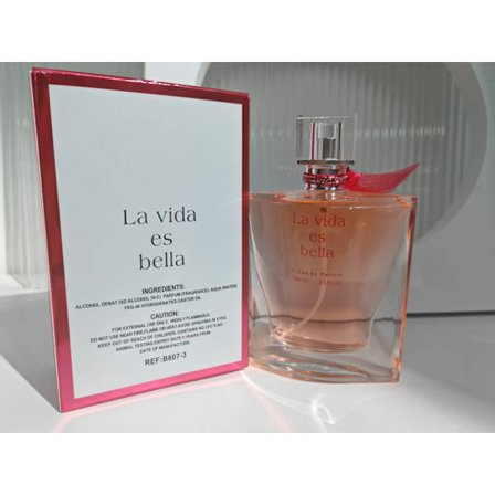 La Vida Es-Bella Floral Pitkäkestoinen Eau de Parfum 75ml Punainen