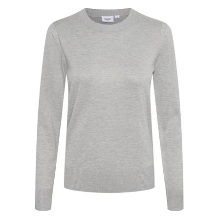 Saint Tropez Milasz Trui , Grijs , Dames , Maat: 2XL