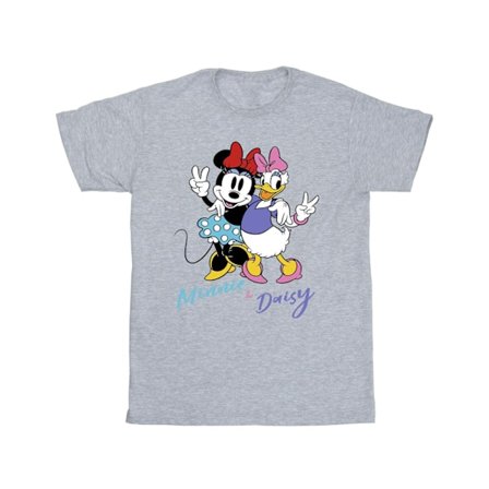 Disney Girls Minnie Mouse och Daisy Bomull T-shirt 3-4 år Sp