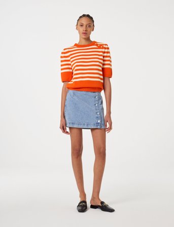 Fabienne Chapot Cari Denim Skirt - Blue - 42