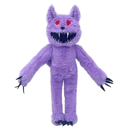 Poppy Playtime 3 plyslegetøj, 40 cm Poppy lilla kat