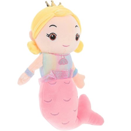 Havfrue Plysjdukke Leke for Barn Myk Utstoppet Havfrue[D]