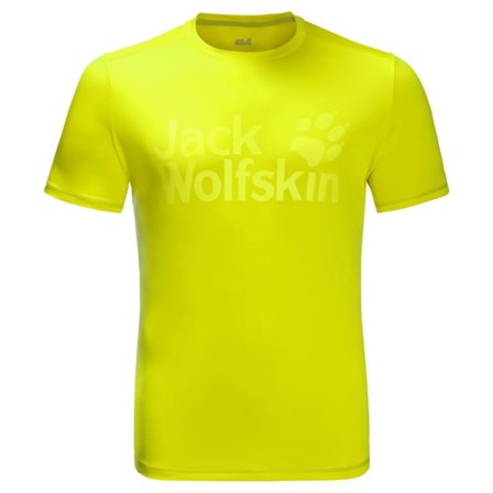 Jack Wolfskin Men's Sierra Tee Men short-sleeved sweaters Green S