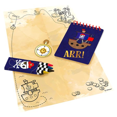 Skattejagt DIY Pirates Map