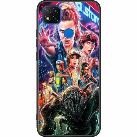Xiaomi Redmi 9c Svart Skal Stranger Things