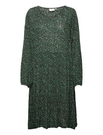 Kcsama Ami Dress Dresses Cocktail Dresses Monivärinen/Kuvioitu Kaffe Curve