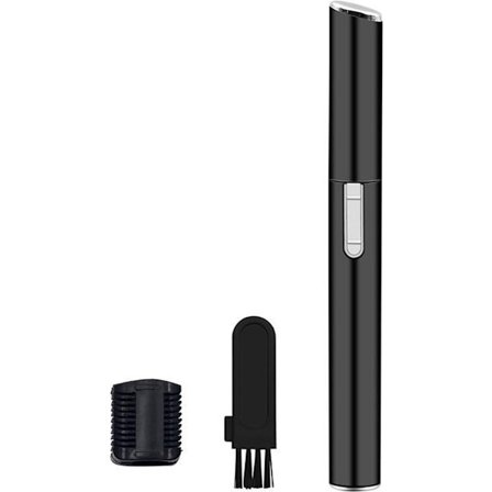 Mini-trimmer | batteridriven | lämplig för bikinilinje, ögonbryn, ansikte | svart