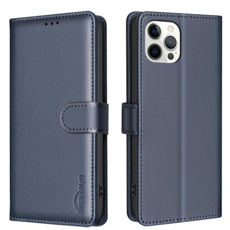 iPhone 12/12 Pro Fodral - RFID Skydd & Plånbok i Ett