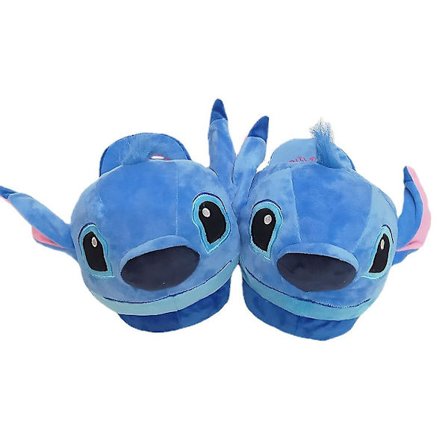 Slip-on Stitch Varma Plyschtofflor Halkfria Inomhusskor