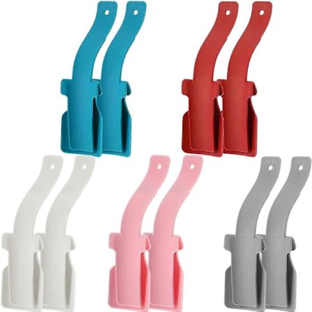 10 kpl Lazy Shoe Helper -kenkien pukemisen apuväline, helppo pukea ja riisua, matkakengät