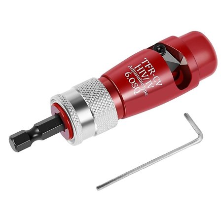 Kabelafisolerings- og snoeværktøj, kabel sno- og afisoleringsværktøj med skruenøgle, bærbar boremaskine kabelafisoler 6.0