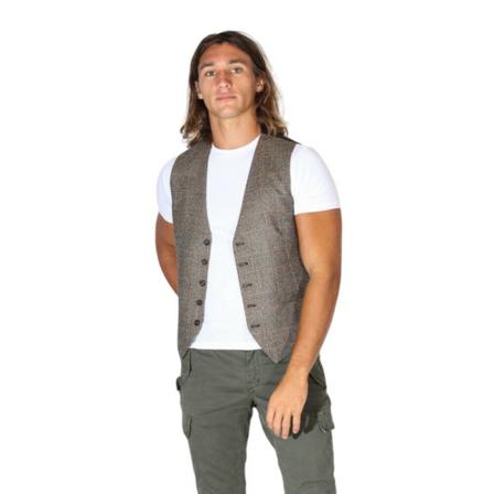 Tagliatore, Vests Bruin, Heren, Maat:M