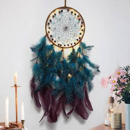 Ny europeisk och amerikansk retro drömfångare hänge ny utländsk