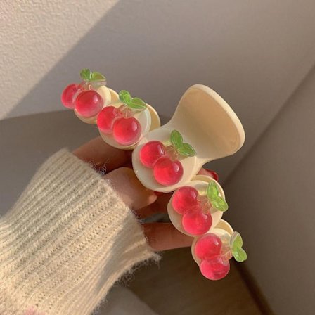 Sweet Cherry Hair Claw Cherry Hair Crab Clip VIT VIT