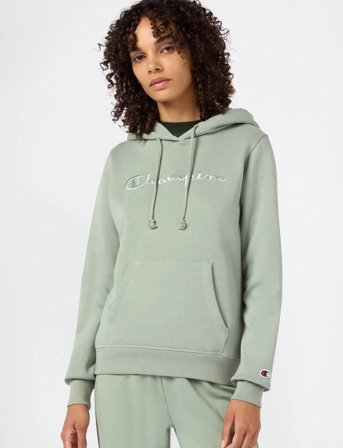 Champion Hooded Sweatshirt - Green - XS