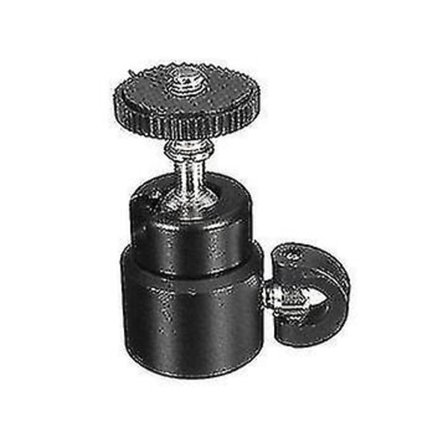 Metal Mini Kuglehoved Blitzbeslag Holder Skrue Til Kamera Stativ Hotshoe (1 Styk, Sort)