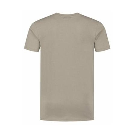 PureWhite T-Shirt With Triangle , Grijs , Heren , Maat: S