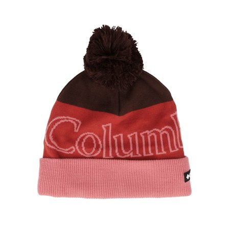 Columbia - Red - pom - Beanie - Polar Powder Ii Beanie Moonvista, Dare Pom - Hatstore