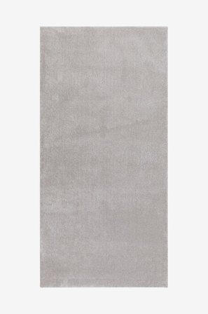 KM Home - Luggteppe Sheraton - Sølv - Lugg- & ryetepper - 60X115 - Fra Homeroom