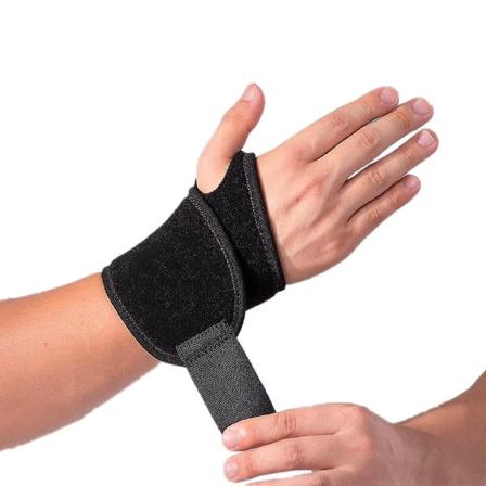 2 pakkauksen säädettävä urheilurannetuki ranneke Rannehihna käsiä tukeva rannekanavatuki Fitness niveltulehduksen jännetulehdukseen - Perfet