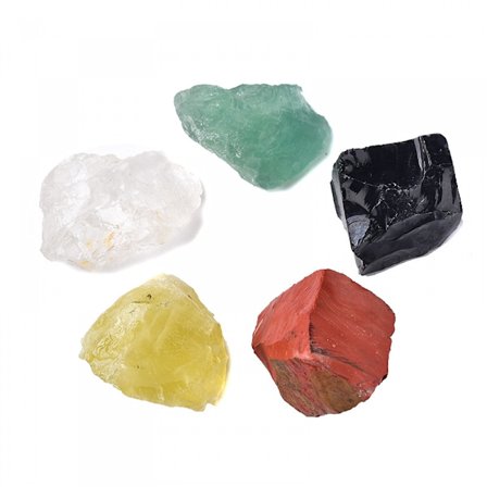 Karkeat Huolenkivet Ahdistukseen Raaka Kristallit Parantava Sarja Epäsäännölliset Kämmenen Kivit Gemstones Kiillotukseen